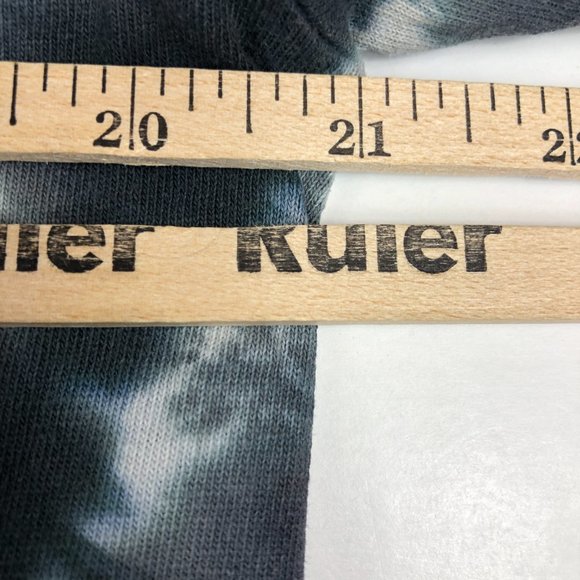 Liquid Blue Lynyrd Skynyrd Shirt Men's Large Grey Trashed Southern Rock Tie Dye - Picture 10 of 10